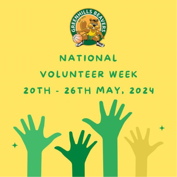 National VolunteerWeek (20th – 26th May)
